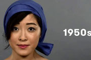 中國百年化妝史